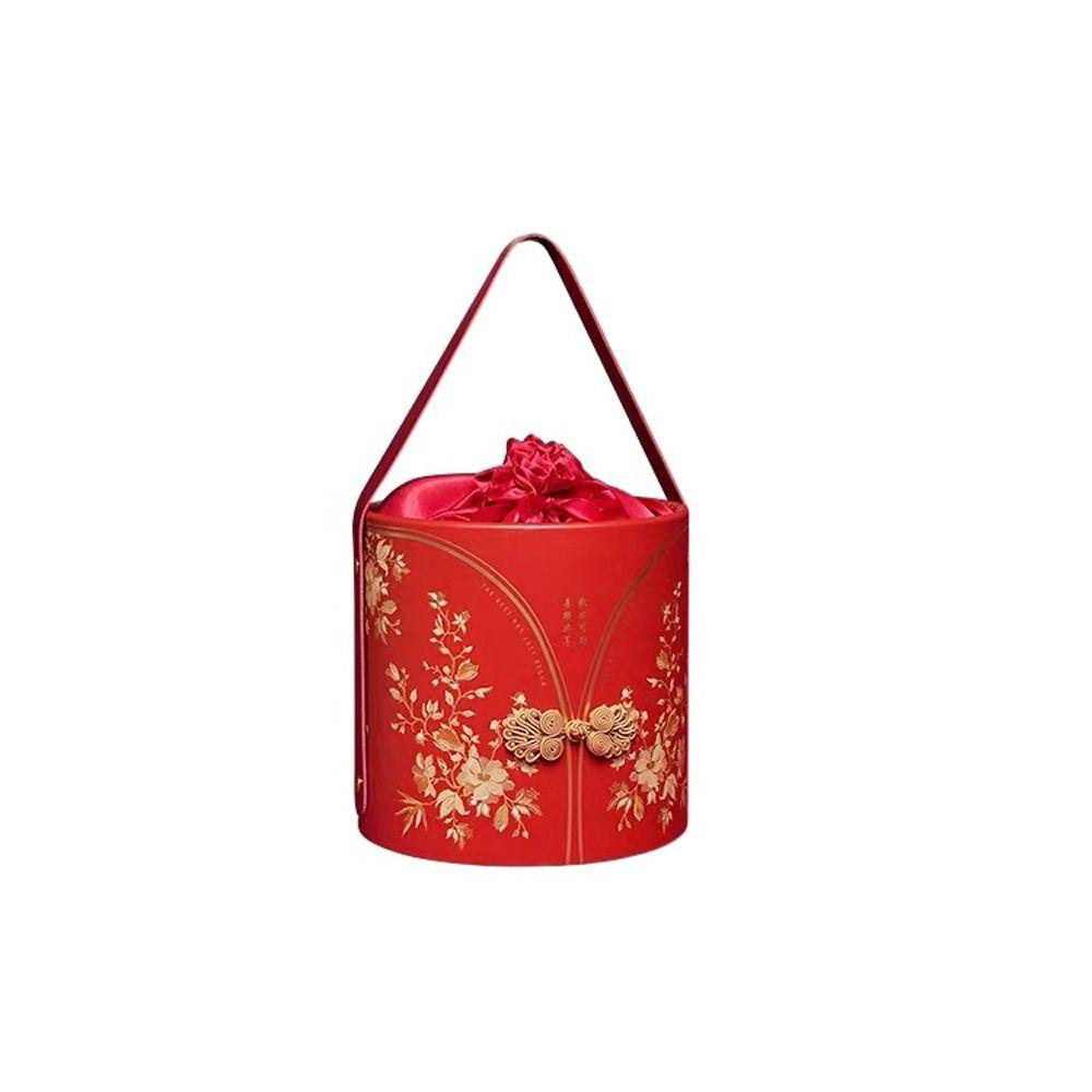 

Large Capacity Flower Bucket Bag Wrist Bag Bridesmaid Gifts Box Ins Wedding Candy Bag Outdoor S