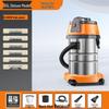 Heavy-Duty Vacuum Cleaner: Wet/Dry, High Suction, for Industrial, Commercial, Household, Automotive Use & Grout Sealing.
