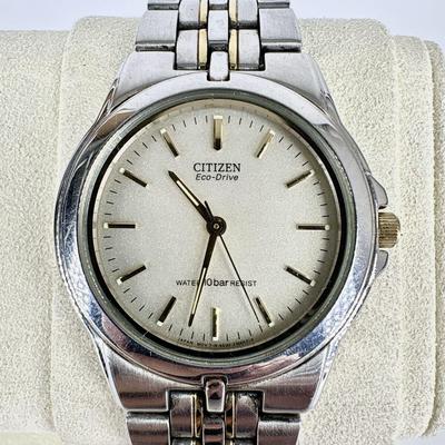 Used [Working Item] CITIZEN Citizen Eco Drive Men's Watch Solar Combi Color Solar