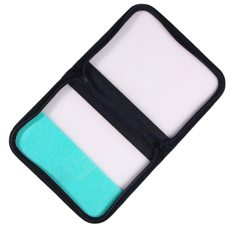 

Squid Jigs Bag with Zippers Waterproofs Foldable Slow Pitches Jigs Bag Fishing Lure Storage Case Squid Jigs Organizers M