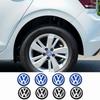 For VOLKSWAGEN Car Styling Wheel Center Hub Cap Sticker Badge Decoration Auto Refit Accessories For Volkswagen Jetta Passat   GT