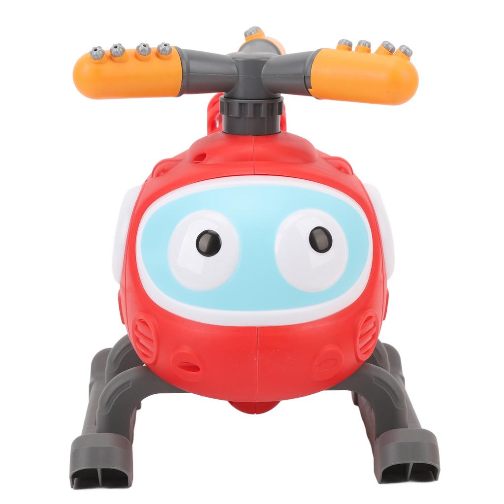 Water Sprinkler Baseball Toy 2 In 1 360 Degree Rotating Spray Water Baseball Helicopter Toy for