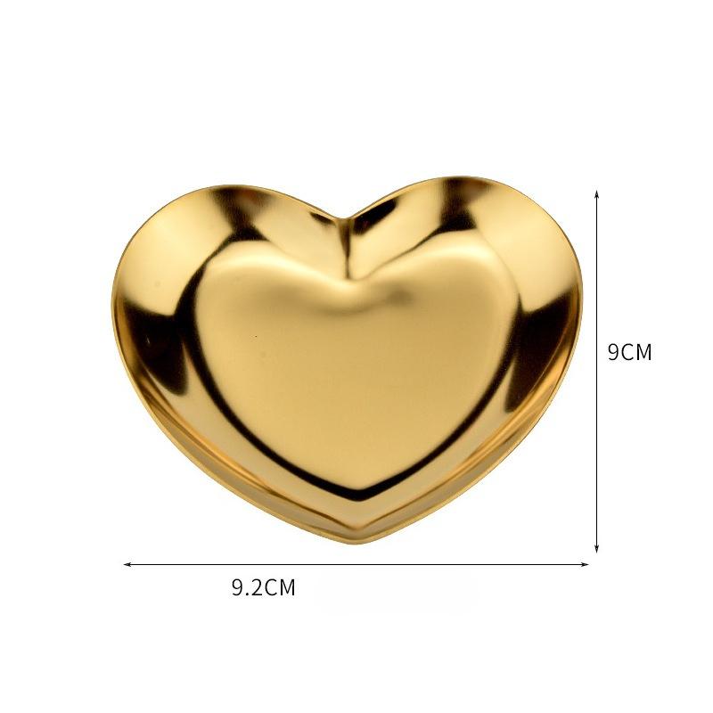 Heart Design Jewelry Storage Holder, Multifunctional Tray To Organize and Showcase Various Daily Jewelry