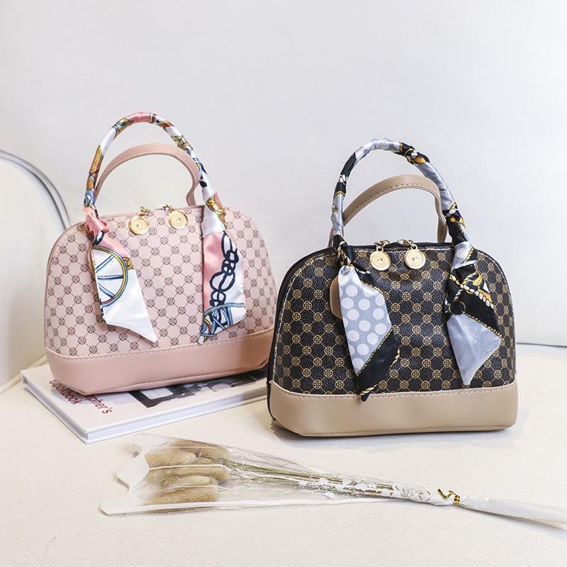 New Printed Shell Bag Women's Bag Women's Messenger Bag Handbag a Small Bag Mobile Phone Bag