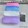 Multi-color Anti-slip Eyeglass Case with Chain and Cloth for Prescription and Reading Glasses