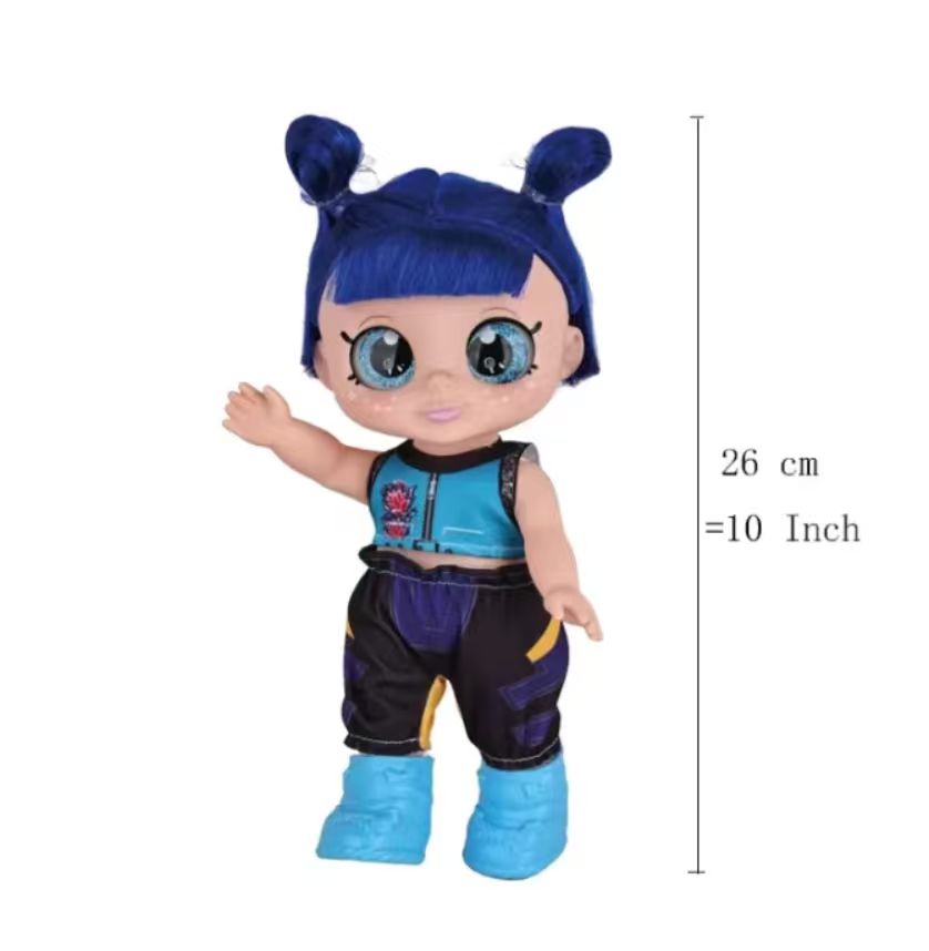 3 uds~Nueva Mejor Muñeca de Chica K-POP de 10 Pulgadas con Ojos 5D, Música, Vinilo, Figuras de Tigre, Juguetes de Colección de Moda, Regalos para Fans