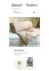Minimalist Solid Color Cotton Quilt Set: Soft, Skin-Friendly, Machine-Washable Summer Quilt for Dorms (4-Piece, Single/Double).
