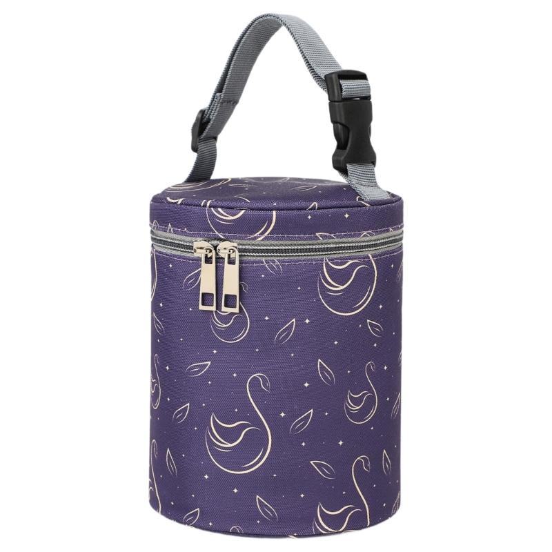 

Thermal Insulated Breast Milk Warmer Bag Cute Pattern Lightweight And Foldable For Daily Travel Or Outdoor Activity