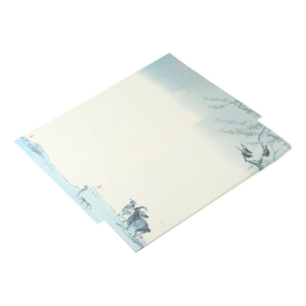 Sada dopisního papíru a obálek v čínském stylu A4 Psací papír Tisk Papír na psací potřeby Kancelář