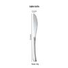 Abay French Elegant 304 Stainless Steel Dinner Knives Set (5-Piece)