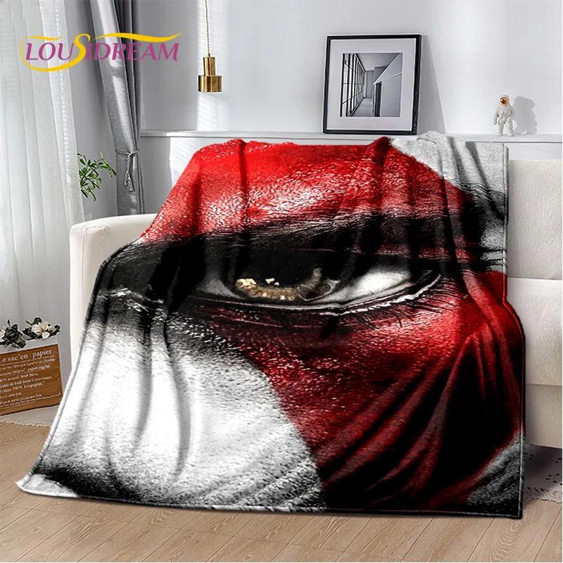 29 Style Kratos God of War Games Cartoon Blanket,Soft Throw Blanket for Home Bedroom Bed Sofa Picnic Travel Office Cover Gifts
