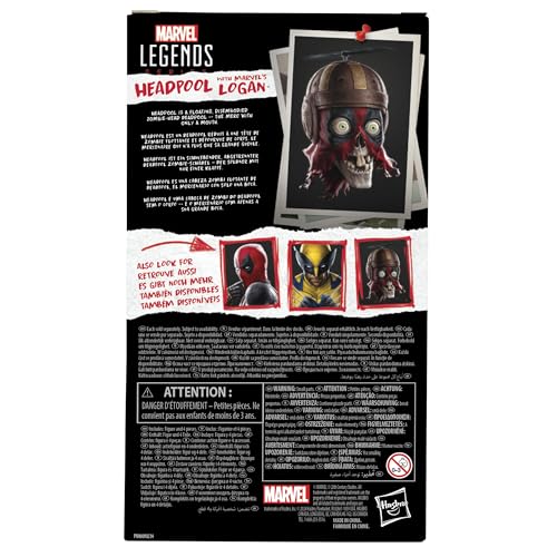 Hasbro Marvel Legends Series Wolverine, Deadpool & Wolverine Collectible 15cm Action Figure (Ages 14+) G1662 Authentic Product