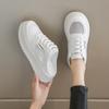 Mesh Bag Head Half Slippers Women's Outer Wear 2025 Summer New Flat Shoes Casual One-pedal Lazy Little White Shoes
