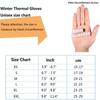 Thermal Gloves Full Finger 3M Thinsulate Winter Gloves Touch Screen Cycling Gloves Windproof Road Bike Cycling Gloves Men's