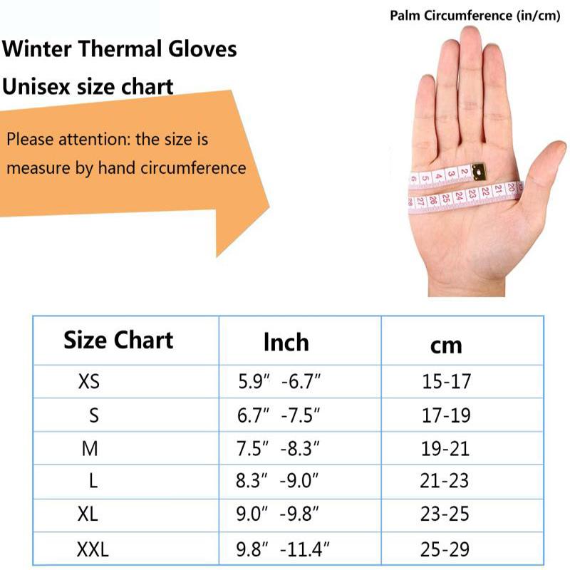 Thermal Gloves Full Finger 3M Thinsulate Winter Gloves Touch Screen Cycling Gloves Windproof Road Bike Cycling Gloves Men's