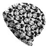 Anime Cute Panda Cartoon Beanie Bonnet Knitted Hats Unisex Women Hip Hop Unisex Adult Kawaii Warm Winter Skullies Beanies Caps