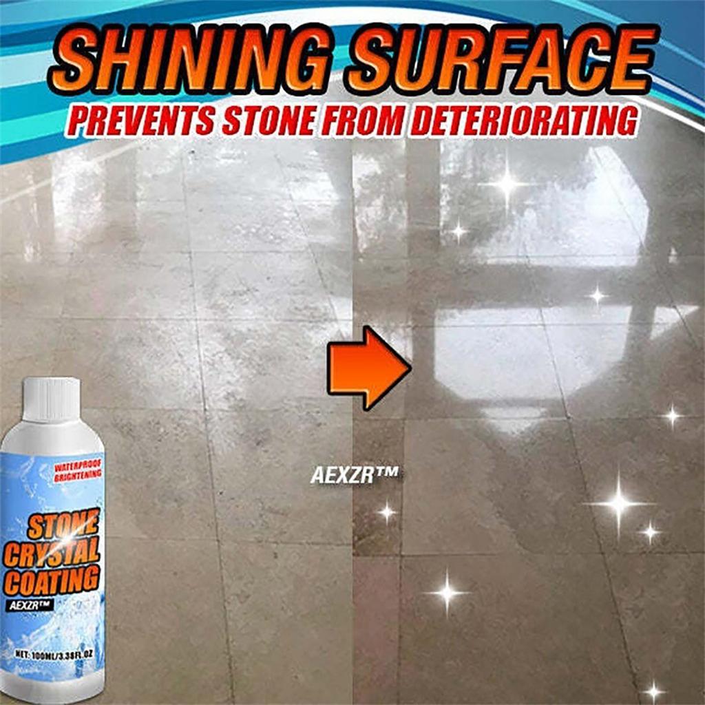 100ml Stone Crystal Plating Agent Stonework Polishing And Coating Agent Quartz Tile Anti-Corrosion Incremental Crystal