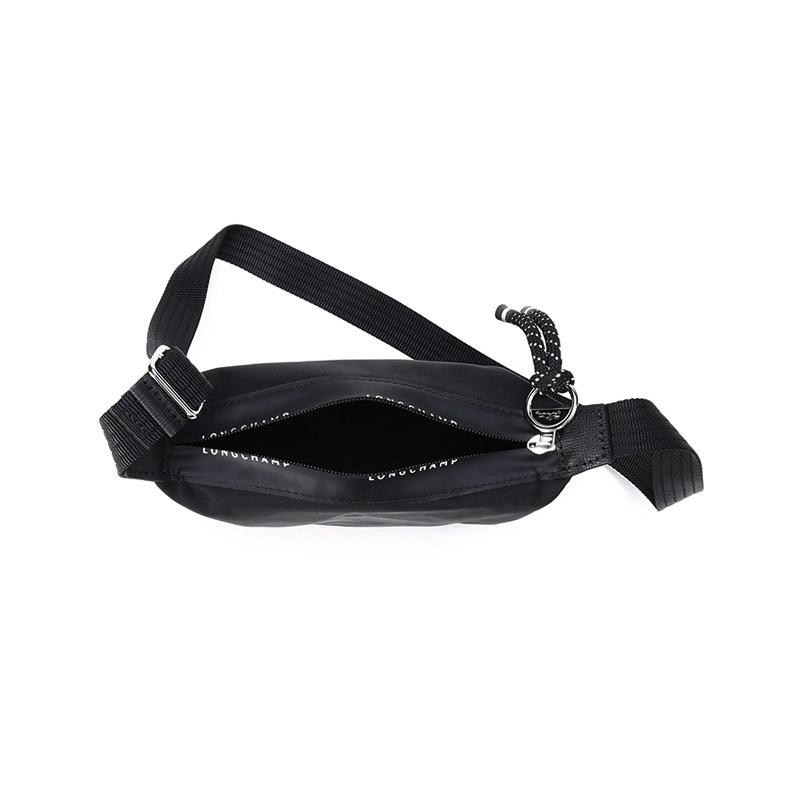 Longchamp Le Pliage Energy 19 Adjustable Shoulder Strap Canvas And Leather Shoulder Bag Women shoulder bag Black 10039HSR001