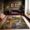 Large Carpet Modern Animal and Plant Floor Mat Most Suitable for Living Room Bedroom Office Decoration Suitable for Home Decor
