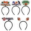 Super Bowl Football Decorative Headbands Fans Cheering Supporting Props American Party Dress Up