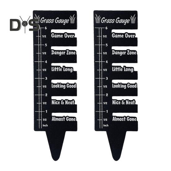 

Измерительная линейка для травы, металлическая линейка с покрытием, инструмент для ухода за садом, линейка для газонов, патио, дворов, обрезка 2pcs