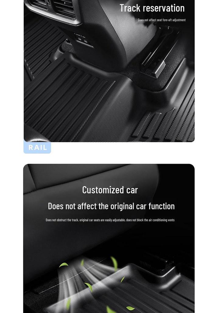 Geely Xingyuan UP Floor Mats (2025-2026) - Dream Youth TPE Starry Sky Series
