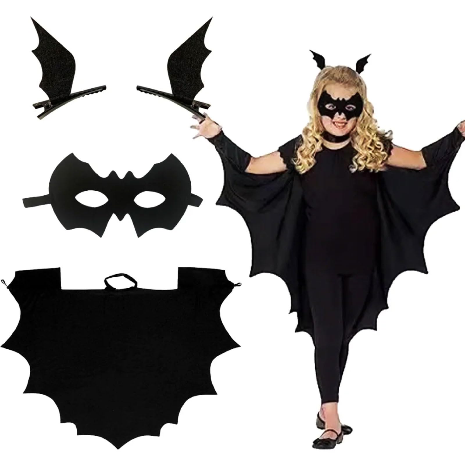 

morytrade Bat Cloak Косплей Костюм на Хэллоуин Бэтмен Вампир Дракула (130см)