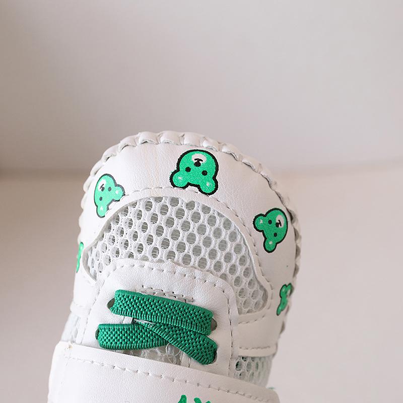 Soft-Sole Mesh Breathable Walking Shoes for Infants Summer Baby Sandals 0-18 Months, Unisex Hollow-Out Slippers