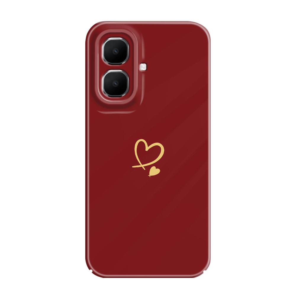 

Simple Love Phone Case For Infinix Smart 10 Plus 9 8 7 6 Film Hard Cover infinix Smart 10Plus