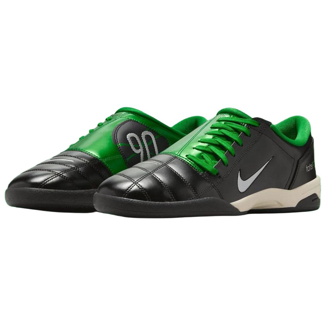 

новые .SWOOSH x Nike Total 90 IIl Износостойкие футбольные бутсы Унисекс Черный Зеленый 39