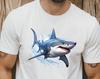 Great White Shark Tee, Ocean Predator Shirt, Shark Lover Gift
