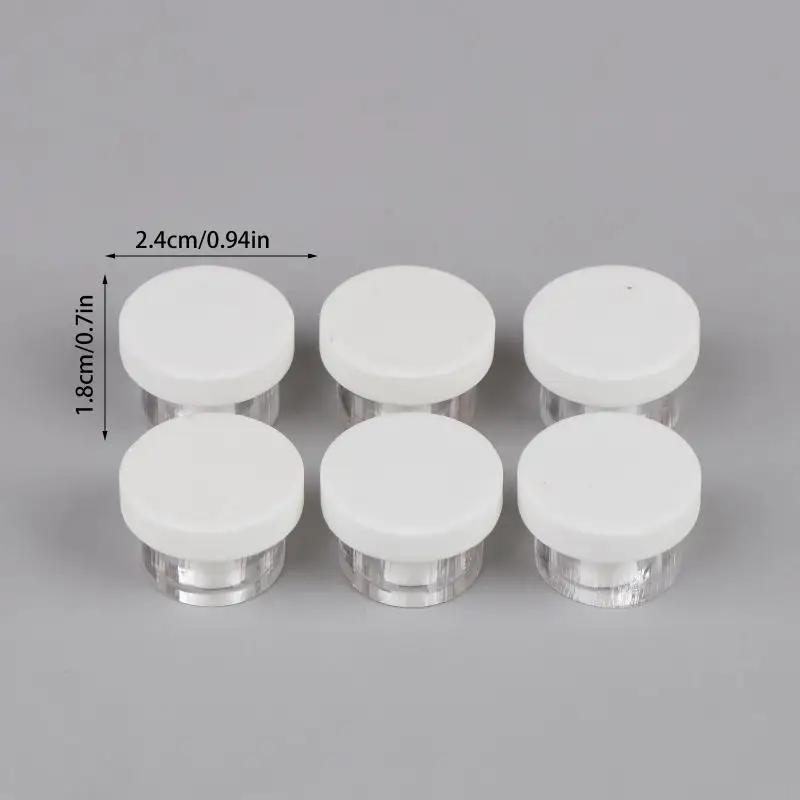 6 Pcs Low-Profile Reef Aquarium Frag Rack Acrylic Coral Mount Bracket for SPS/LPS Coral Fragmentation & Propagation