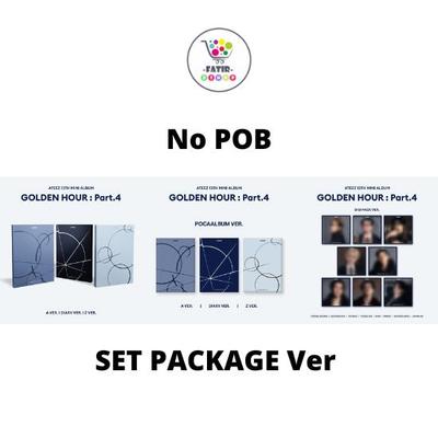 Vyberte balíček SET ATEEZ 13. mini album GOLDEN HOUR Časť 4