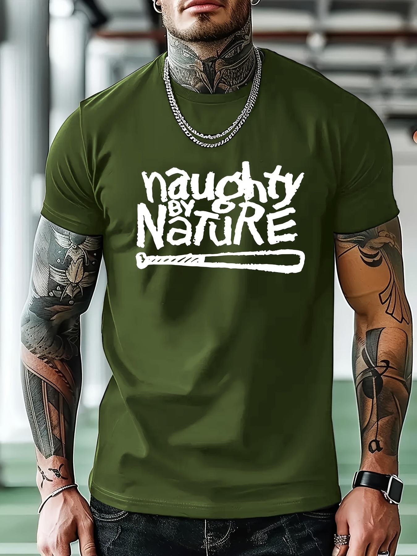 

Casual Naughty Nature Graphic T-shirt - Red XXXL