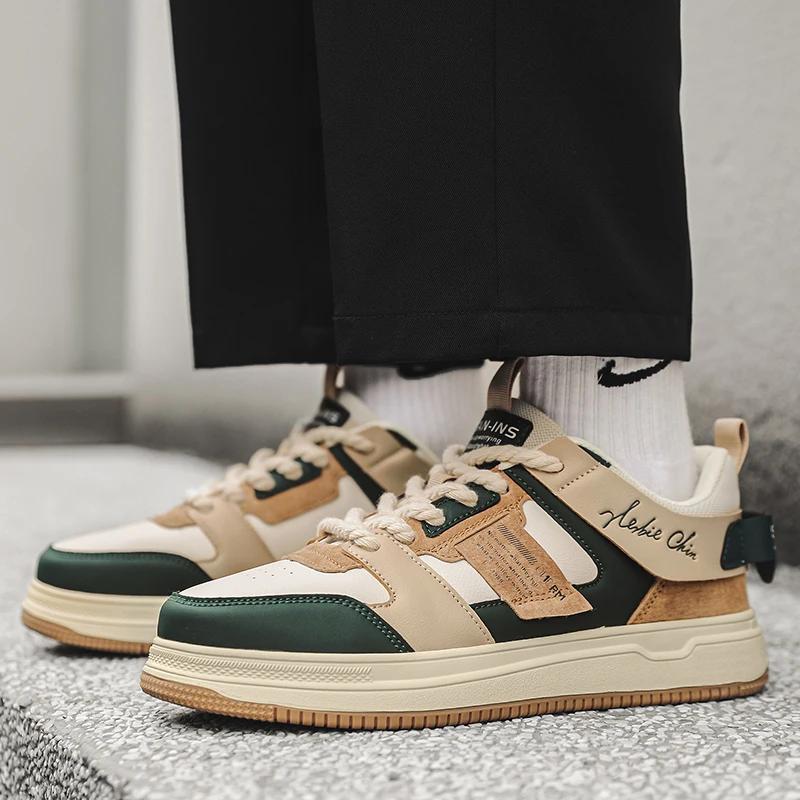 SYTK Summer Autumn Trend Skate Shoes Sneakers Men Designer Shoes Skateboard Low-cut Flat Stars Shoes Man Sneakers