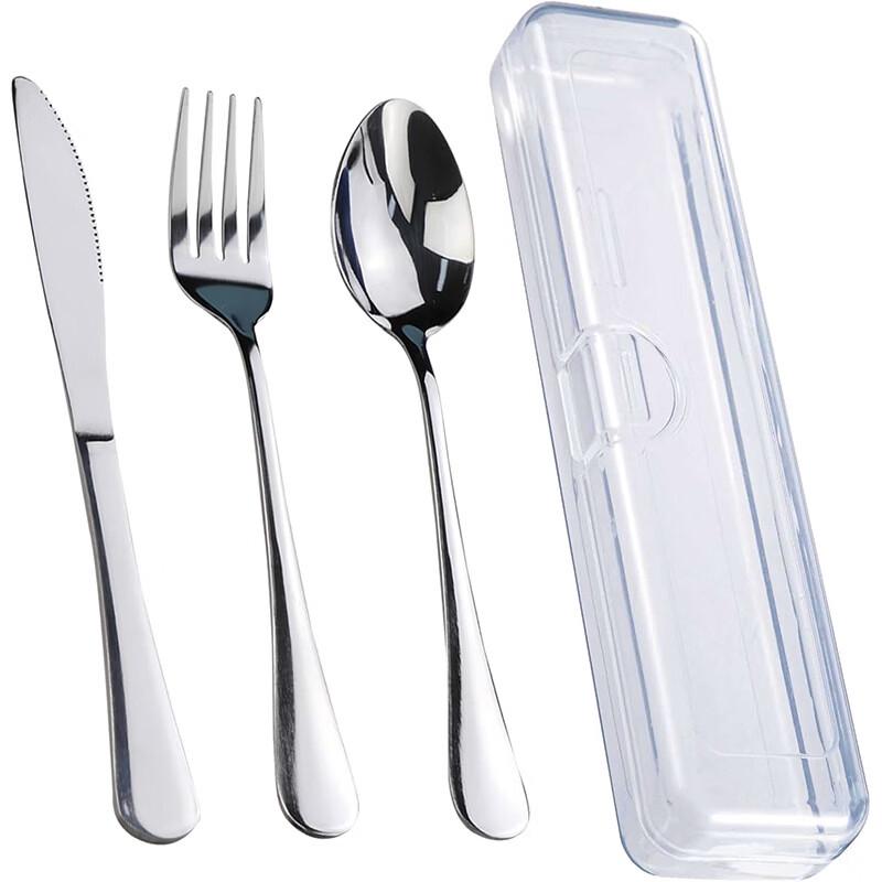Abay Reusable Stainless Steel Portable Cutlery Set