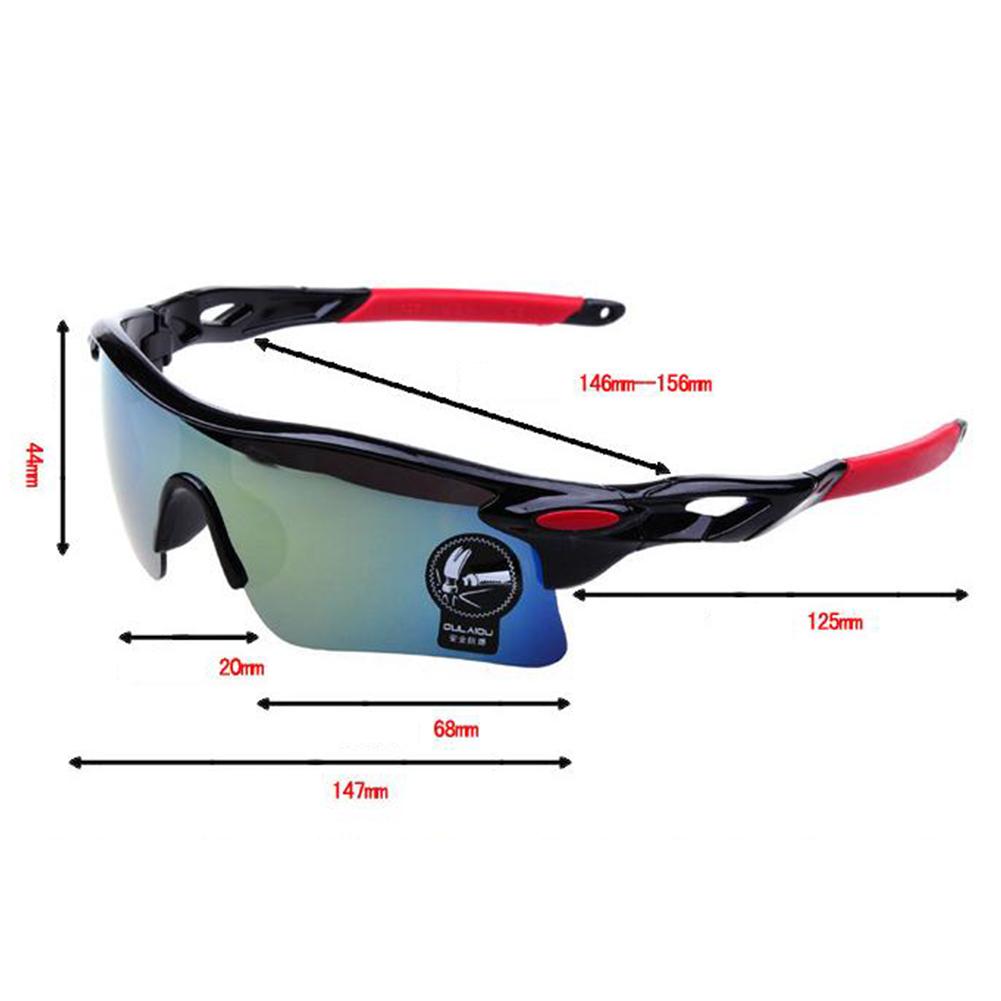 Outdoor Biking Sunglasses Colorful Film Reflective Explosion-proof Glasses