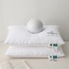 Hotel Class A Pure Cotton Pillow Core, Down-feather Antibacterial Fiber Pure Cotton Pillow Bedding