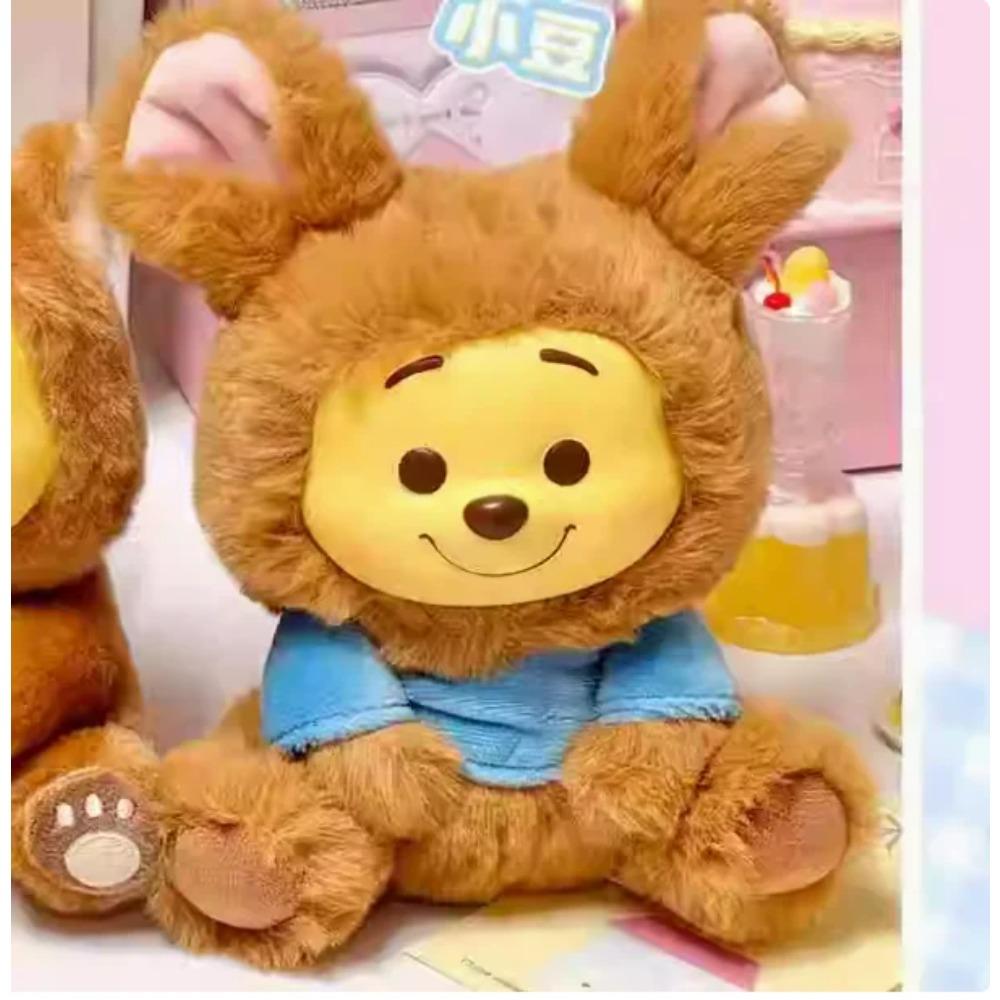 Nová originální Miniso Winnie The Pooh Naughty Party Slepá krabička Akční figurka Přívěsek Panenka Dekor Klíčenka Narozeninový dárek pro dívku Dětská hračka