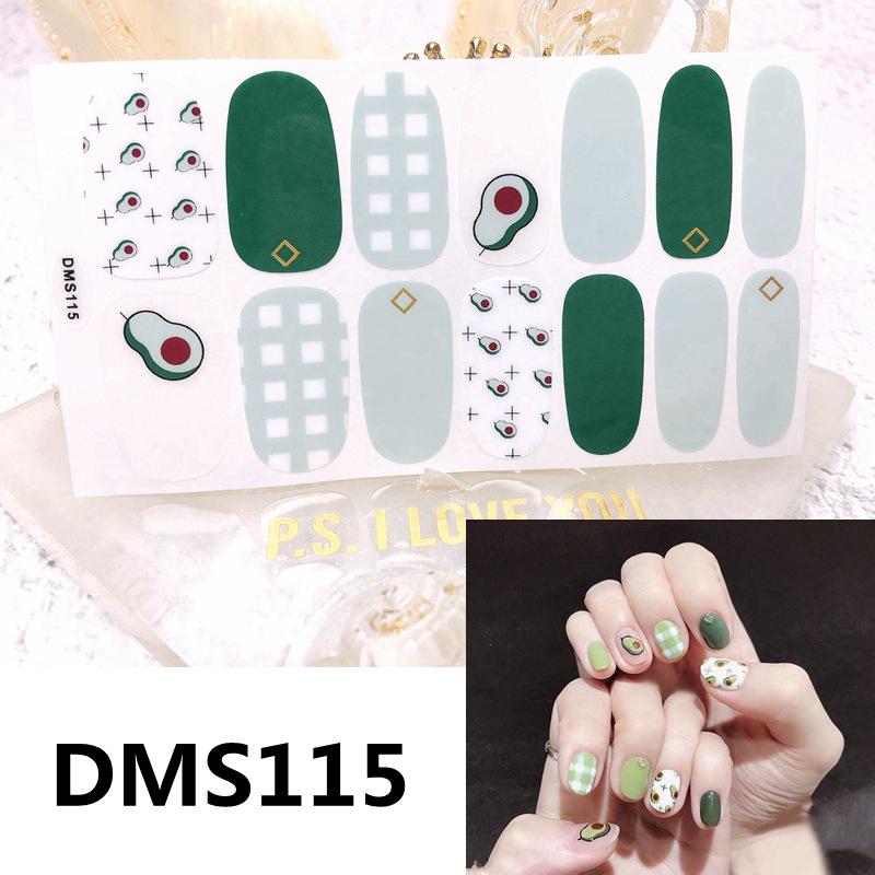 New Adorable Cartoon Expression Nail Stickers - Fun, Cute, No-Bake Design