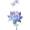 Chinese Festival DIY Decoration Set Traditional Flower Lamp Craft Supplies With Sticks For Home Parties