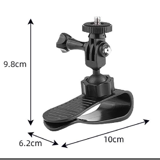 Gopro Car Mount for Action Camera Recording Sun Visor Action Cam Cradle Pov Auto Support for Go Pro Insta360 DJI Osmo AKASO Fuse Holders1