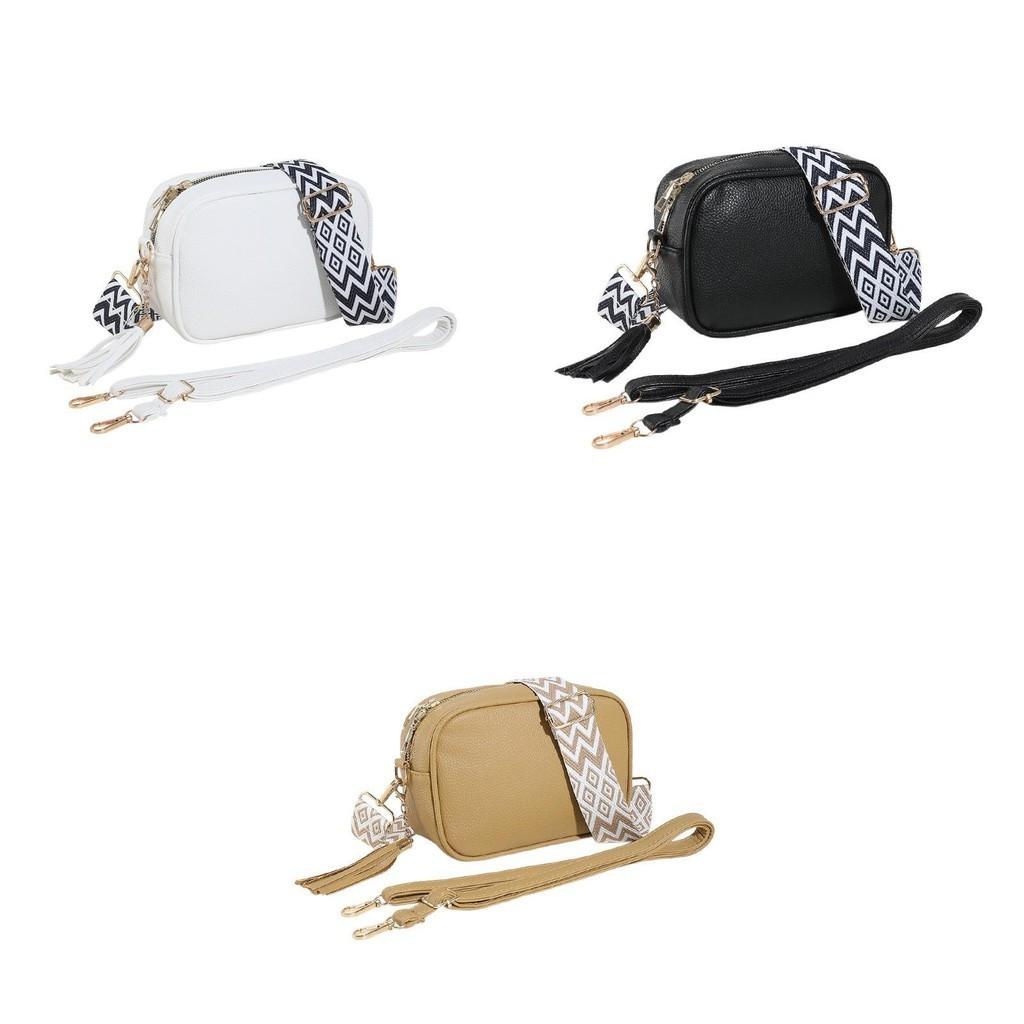 New Trendy Lychee Pattern Pu Street Fashion Shoulder Messenger Bag Women 2023 Winter Versatile Small Square Bag