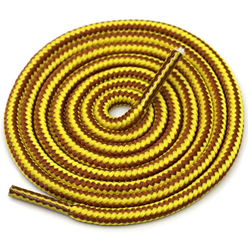 1 Pair 18 Colors Striped Double Color Shoe laces Round Outdoor Sneakers Shoelaces Cotton Boots Shoelace 70CM 90CM 120CM 150CM