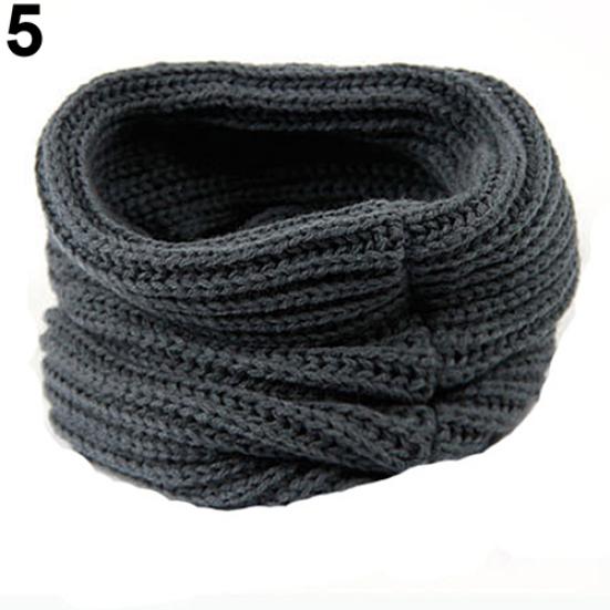 

Women s Men s Autumn Winter Fashion Cable Knitted Solid Scarf Shawl Neckerchief