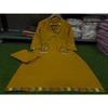 Women Office Wear Aline Kurti Cord Set Indian Designer Ethnic Kurta Palazzo Set