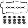 For BMW 320i 323i 328i 528i 728i E36 E39 Z3 Coupe 2.8i 1991-2002 Valve Cover Gasket Set OEM 11120034108 11129070532 11121437395