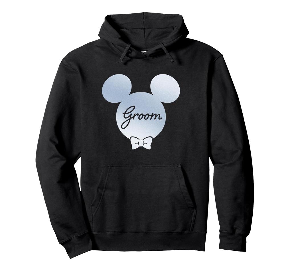 Disney Wedding Mickey Mouse Bow Tie Husband Groom Parka