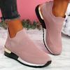 Buty damskie modne siatkowe platformy trampki skarpetki buty Tenis oddychające Socofy obuwie sportowe na co dzień damskie mieszkania Zapatos Mujer