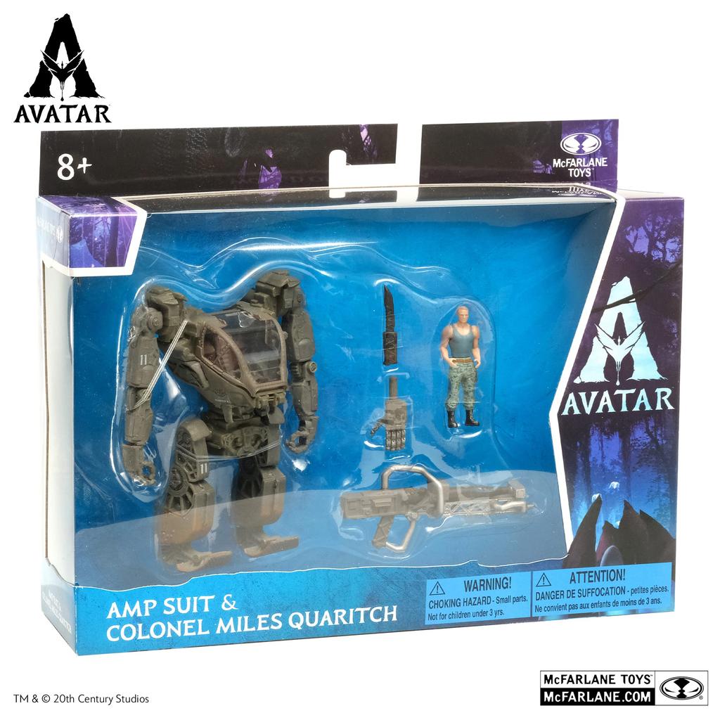 Avatar Welt von Pandora AMP Anzug Miles Quaritch Grau 16378 "Avatar" &